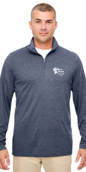 Mens UltraClub Performance Quarter-Zip