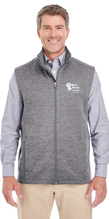 Mens Mélange Fleece Vest